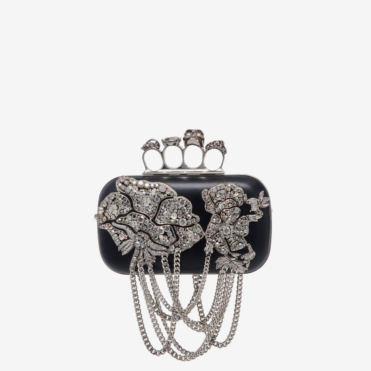 ALEXANDER MCQUEEN - Knuckle Clutch - Item 6762561X3CR1000